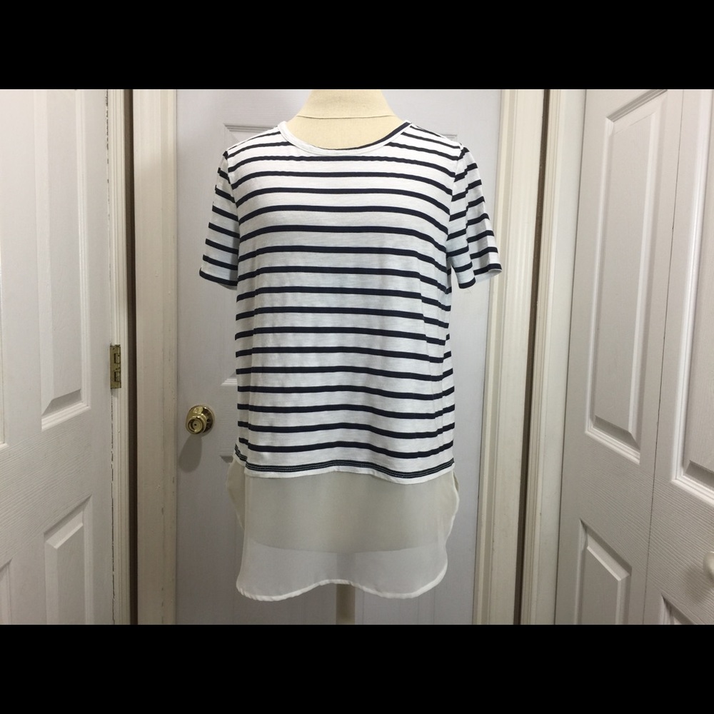Ann Taylor Mock 2 pc dress tee size M